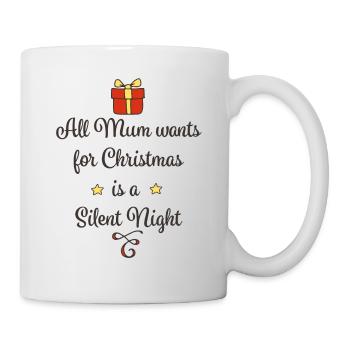 Bébé Noël - Mug blanc - blanc - Droite