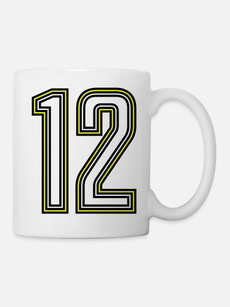 12 - Tasse - Weiß