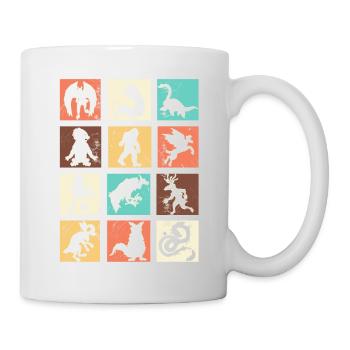 Cryptid Monsters - Tasse - Weiß - Rechts
