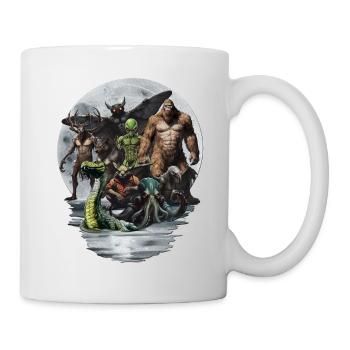 Groupe Cryptid - Mug blanc - blanc - Droite