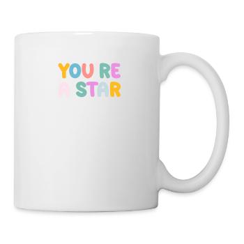Soyez vous-même ! Confiance en soi, pensée positive, motivation - Mug blanc - blanc - Droite