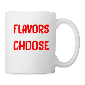 Toutes ces saveurs et vous choisissez d’être salé 9 - Mug blanc - blanc - Droite