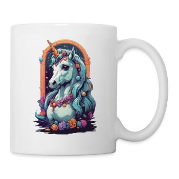 Licorne magique Pastel Fantasy Design - Mug blanc - blanc - Droite