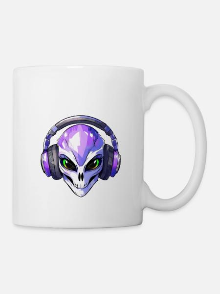 Gabber Rotterdam Techno Hardcore Speedcore - Mug blanc - blanc