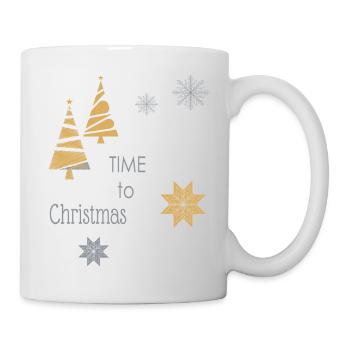 Time to Christmas - Tasse - Weiß - Rechts