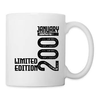 January 2001 Birthday Gift. January 2001. - Mug - white - Right