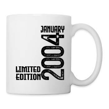 Cadeau Anniversaire Janvier 2004. January 2004. - Mug blanc - blanc - Droite
