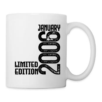 January 2006 Birthday Gift. January 2006. - Mug - white - Right