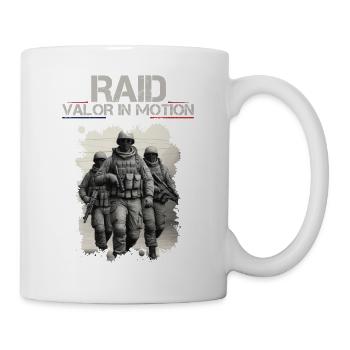 "Raid Unit - French Police Special Forces Design - Mug - white - Right