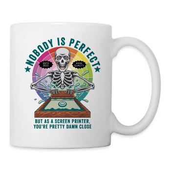 Screen Printing Screen Printer Saying Sayings - Mug - white - Right