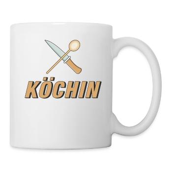 KÖCHIN - Tasse - Weiß - Rechts