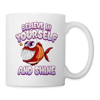 Soyez vous-même ! Confiance en soi, pensée positive, motivation - Mug blanc - blanc - Droite