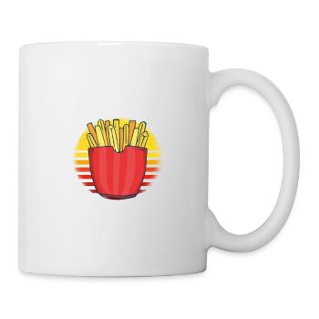 Funny Fries Funny French Fries - Mug - white - Right