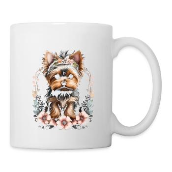Yorkie Mom - Tasse - Weiß - Rechts