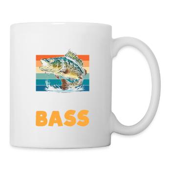 Seien Sie Kein Dummer Barsch Für Alle Angel-fans. - Tasse - Weiß - Rechts