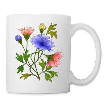 Flowers - Mug - white - Right