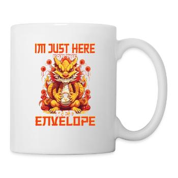 Happy Chinese New Year 2024 Funny Year Of The - Tasse - Weiß - Rechts