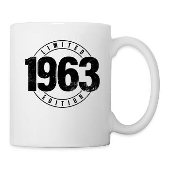 Limited Edition 1963 Birth Year Urban Birthday - Mug - white - Right
