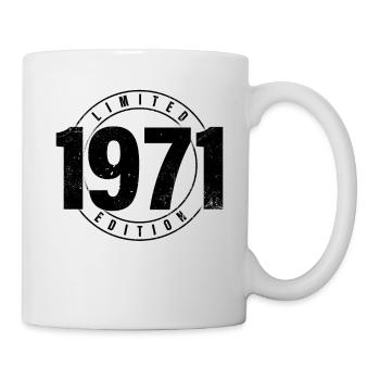 Limited Edition 1971 Birth Year Urban Birthday - Mug - white - Right