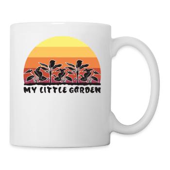 Mein kleiner Garten - Tasse - Weiß - Rechts