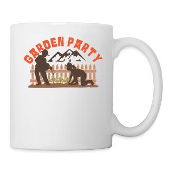 Garden-Party - Mug blanc - blanc - Droite
