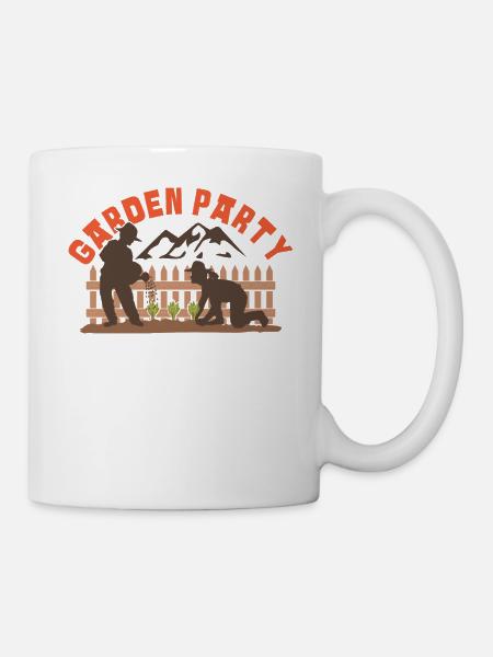 Garden-Party - Mug blanc - blanc