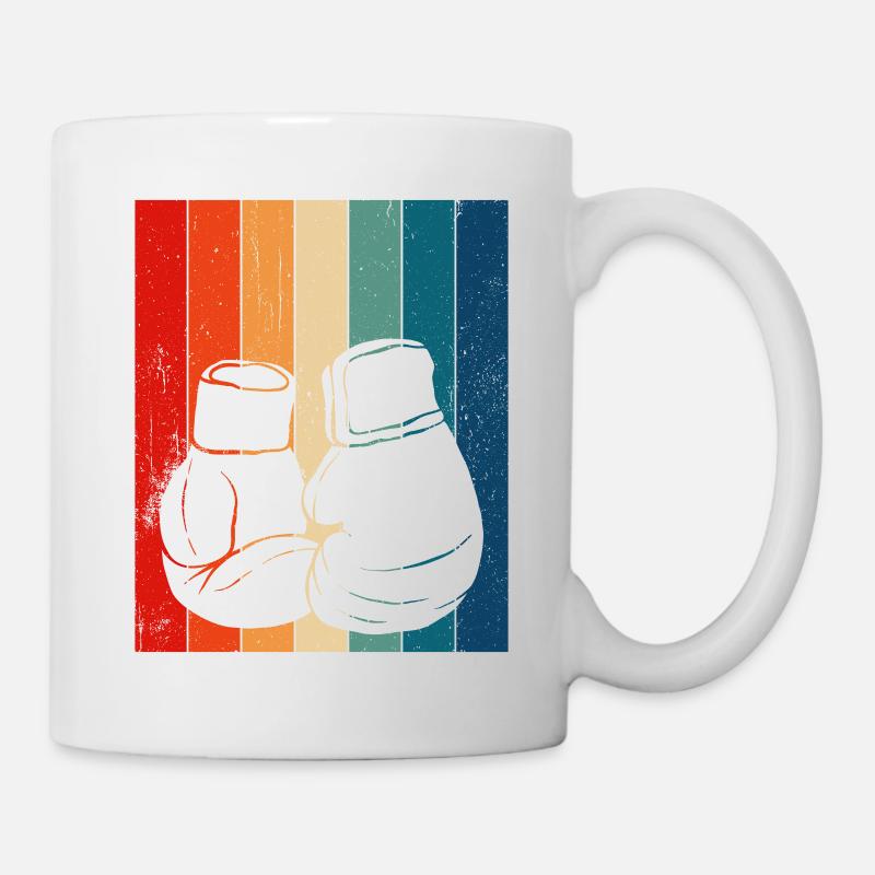 Kickboxen Kickboxer Kickboxing - Tasse - Weiß
