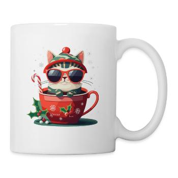 KATZEN NIEDLICH - Tasse - Weiß - Rechts