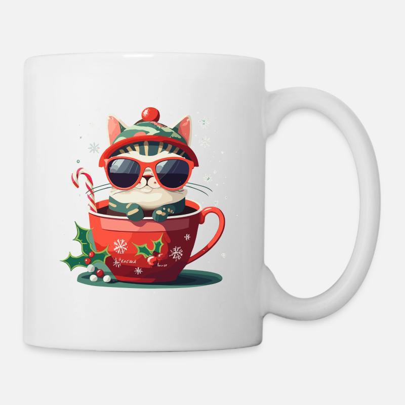 KATZEN NIEDLICH - Tasse - Weiß