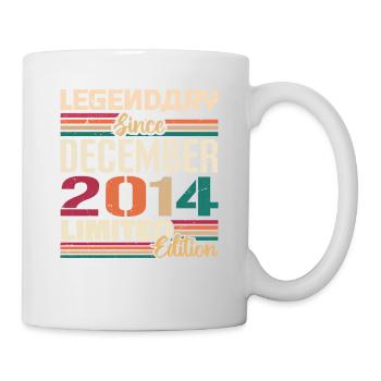Légendaire depuis décembre 2014 Millésime décembre 2014 - Mug blanc - blanc - Droite