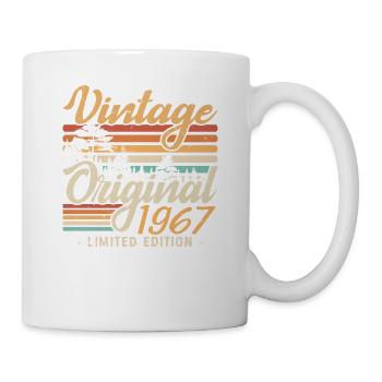 Vintage Anniversary Made in 1967 Retro 1967 - Mug - white - Right
