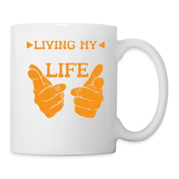 Living My Okayest Life 6 - Tasse - Weiß - Rechts