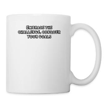 Fitness - Relevez le défi, conquérez votre - Mug blanc - blanc - Droite