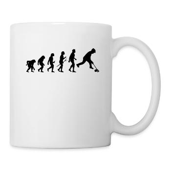 Broomball Evolution Broomball Player Broomball Evo - Tasse - Weiß - Rechts