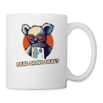 Deal mit dem coolen Koala - Tasse - Weiß - Rechts