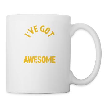 I've Got Awesome Moves Schachspieler Stratege - Tasse - Weiß - Rechts