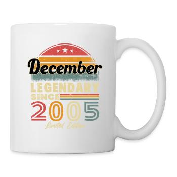 Cadeau D'anniversaire Nées En Décembre 2003 - Mug blanc - blanc - Droite