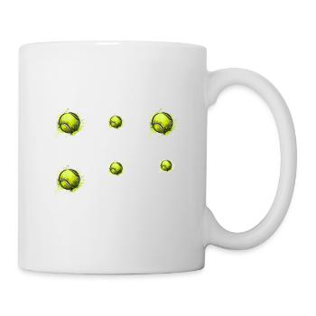 Ce que je fais Temps Libre Tennis - Mug blanc - blanc - Droite