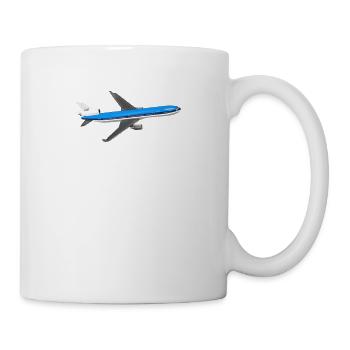 Das ist mein einziges Flugzeug T-Shirt - Funny Airplane - Tasse - Weiß - Rechts