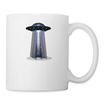 Alien, OVNI, UAP, Espace, Objet volant de l’espace - Mug blanc - blanc - Droite