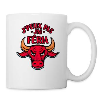 J'peux Pas J'ai Féria Férias Bayonne Dax Sud Ouest - Mug blanc - blanc - Droite