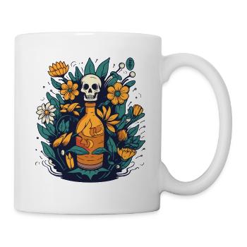 Die Essenz des Lebens sind Pflanzen - Tasse - Weiß - Rechts