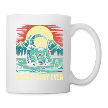 The cutest baby ever - Mug - white - Right