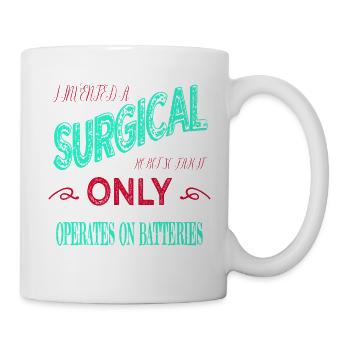 robotique tshirt présent humour garçons citation drôle - Mug blanc - blanc - Droite