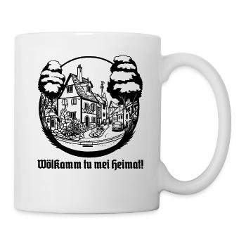 Welcome to my home country, Germany - Mug - white - Right