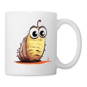A Funny Dune Worm Larvae Friend - Mug - white - Right