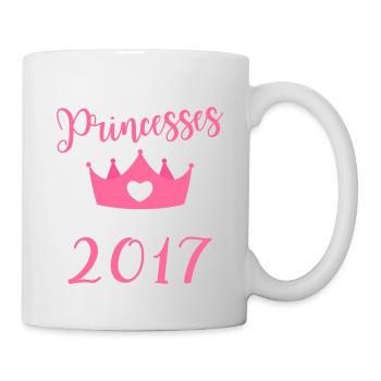 Les plus belles princess sont nees en 2017 - Mug blanc - blanc - Droite