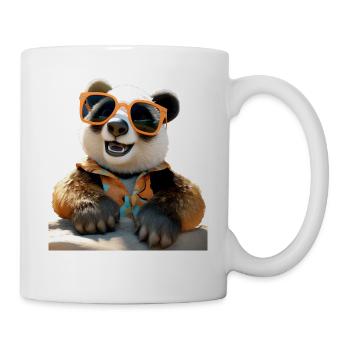 Panda Bear Lunettes de soleil Pandas Love Cute Panda Bear - Mug blanc - blanc - Droite