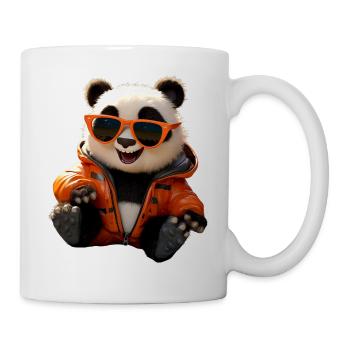 Panda Bear Lunettes de soleil Pandas Love Cute Panda Bear - Mug blanc - blanc - Droite