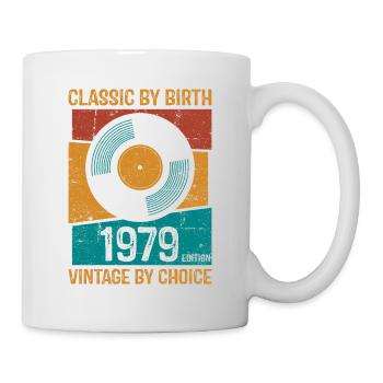 1979 Vintage Vinyl Classic Birth Yearchoice editi - Mug - white - Right